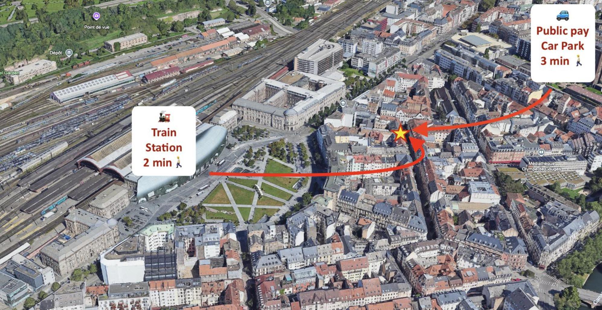 Appartement 2P Strasbourg Centre Zewnętrze zdjęcie